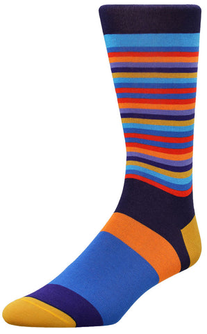 Blocks & Stripes Mauve