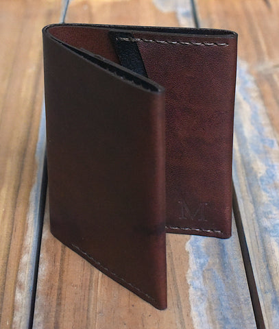 Mahogany Minimalist Wallet
